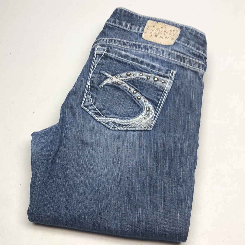 RETRO SILVER AIKO SKINNY JEANS 28x33 ⭐️
